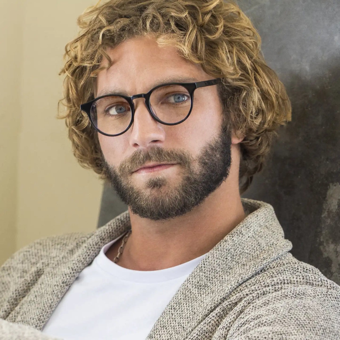 SAWYER - BLACK + BLUE LIGHT TECHNOLOGY CLEAR GLASSES