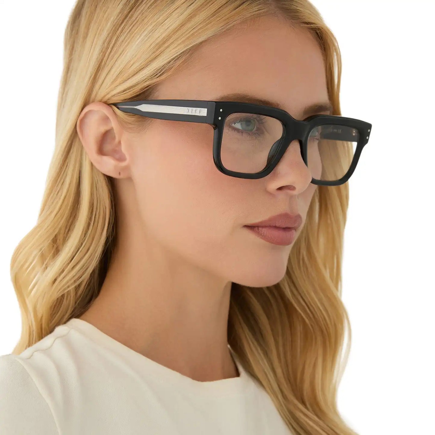 CASH - BLACK + GLASSES