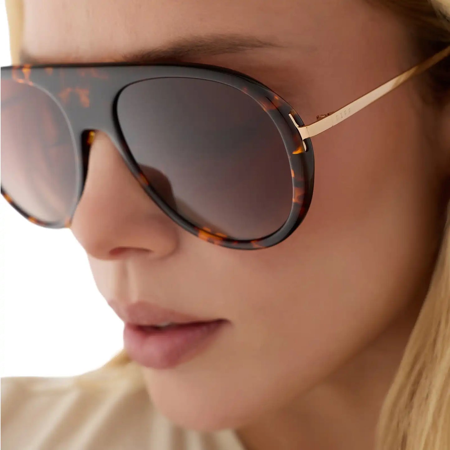 CLEO - RICH TORTOISE + BROWN GRADIENT + POLARIZED + SUNGLASSES