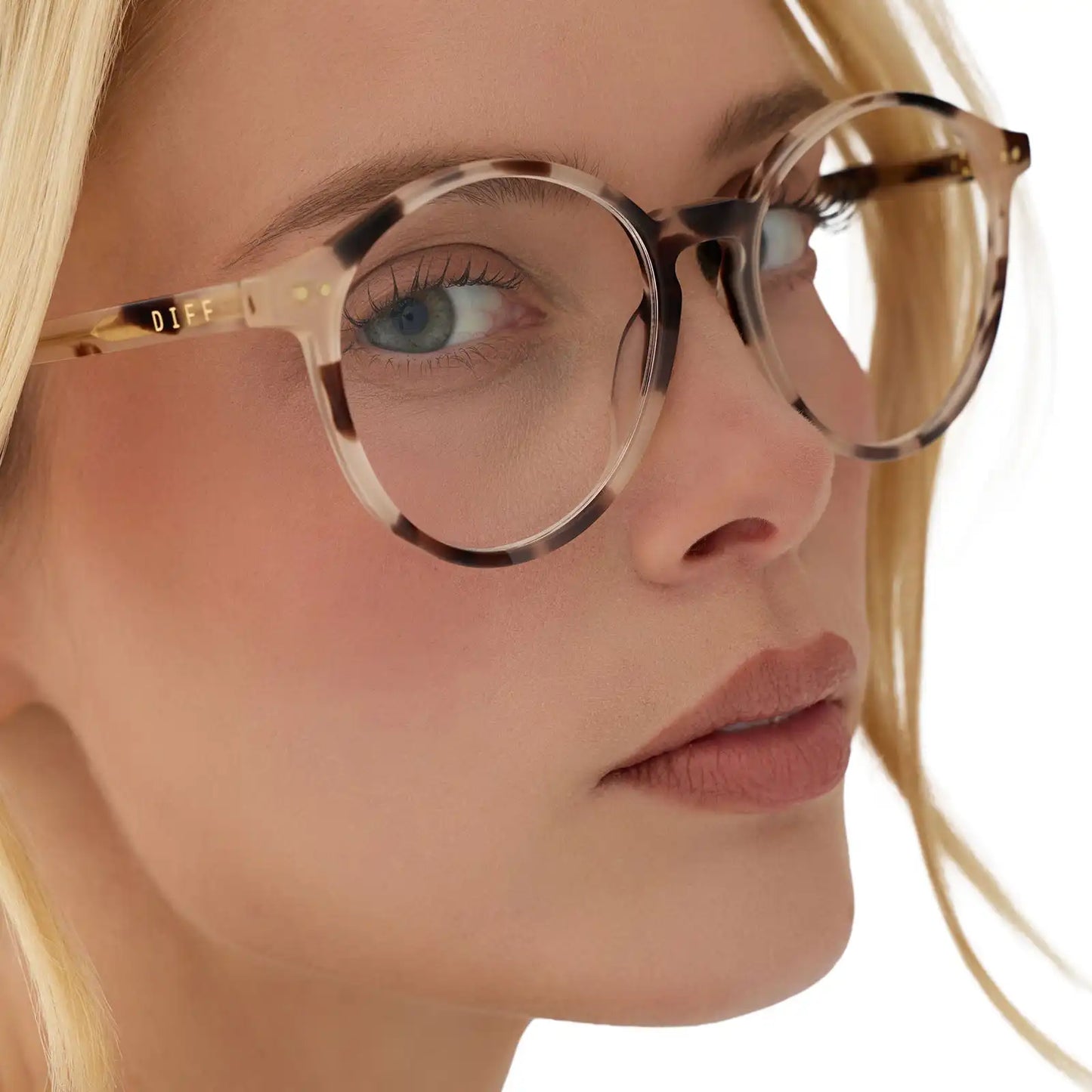 JOANIE - CREAM TORTOISE + GLASSES
