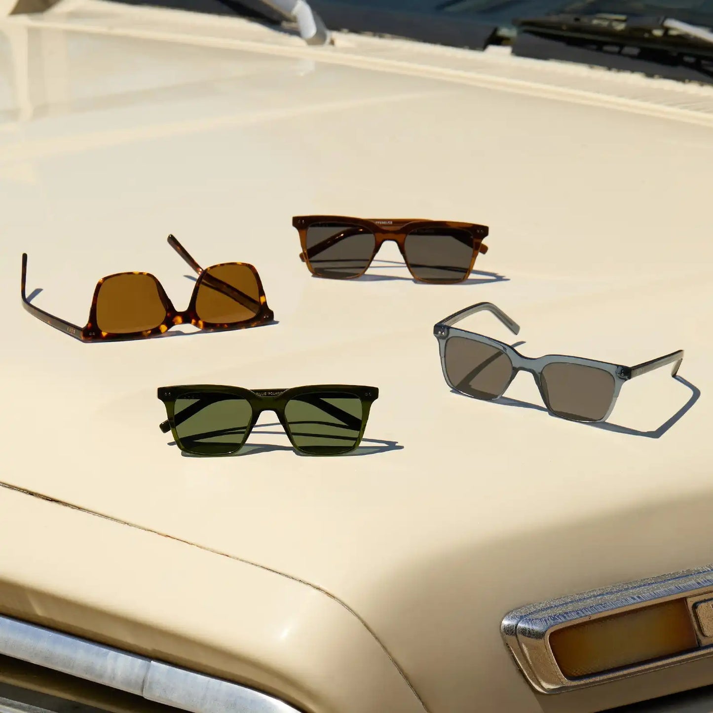 BILLIE - NIGHT SKY + GREY POLARIZED SUNGLASSES