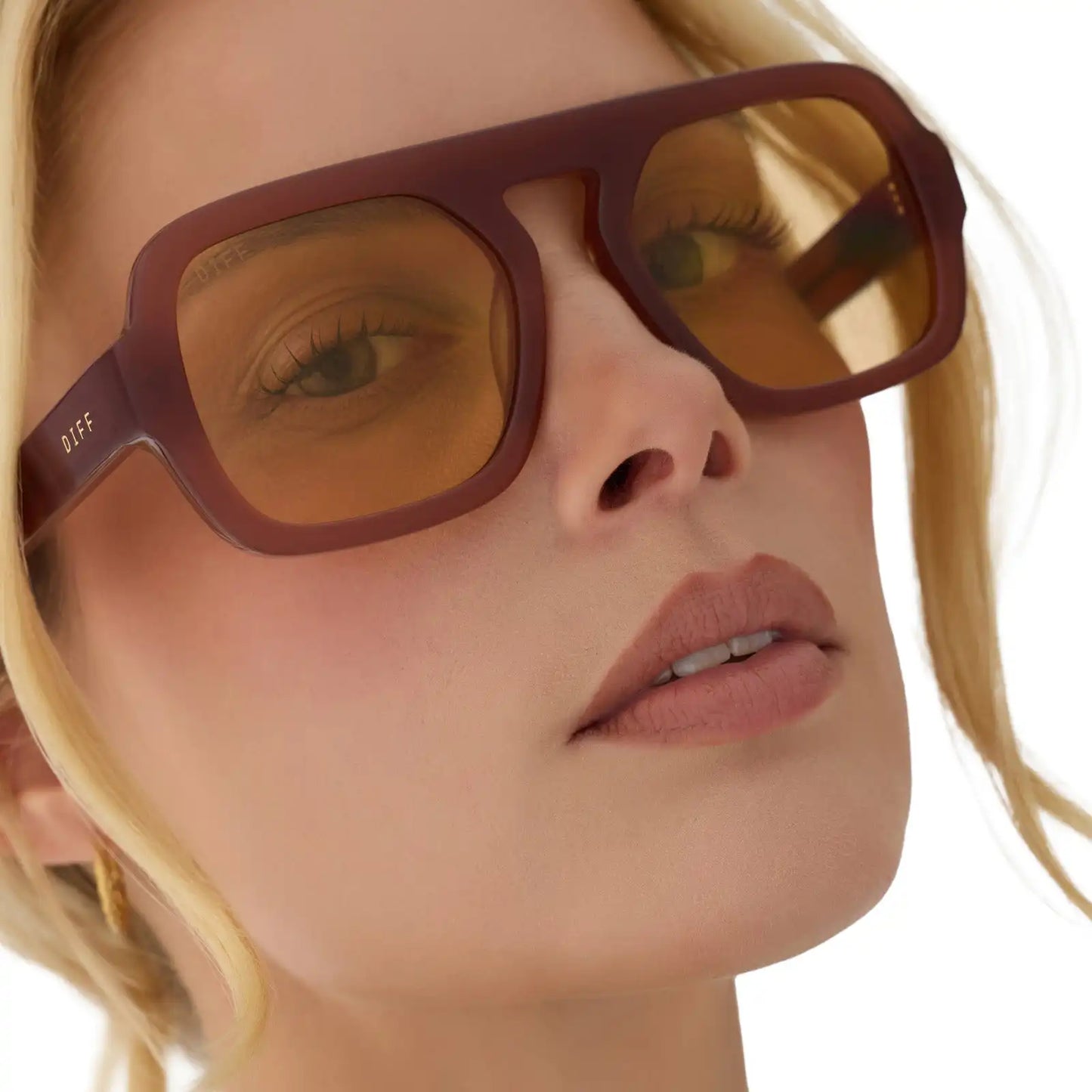 ALIX - TERRACOTTA + CHAMPAGNE TINT + SUNGLASSES