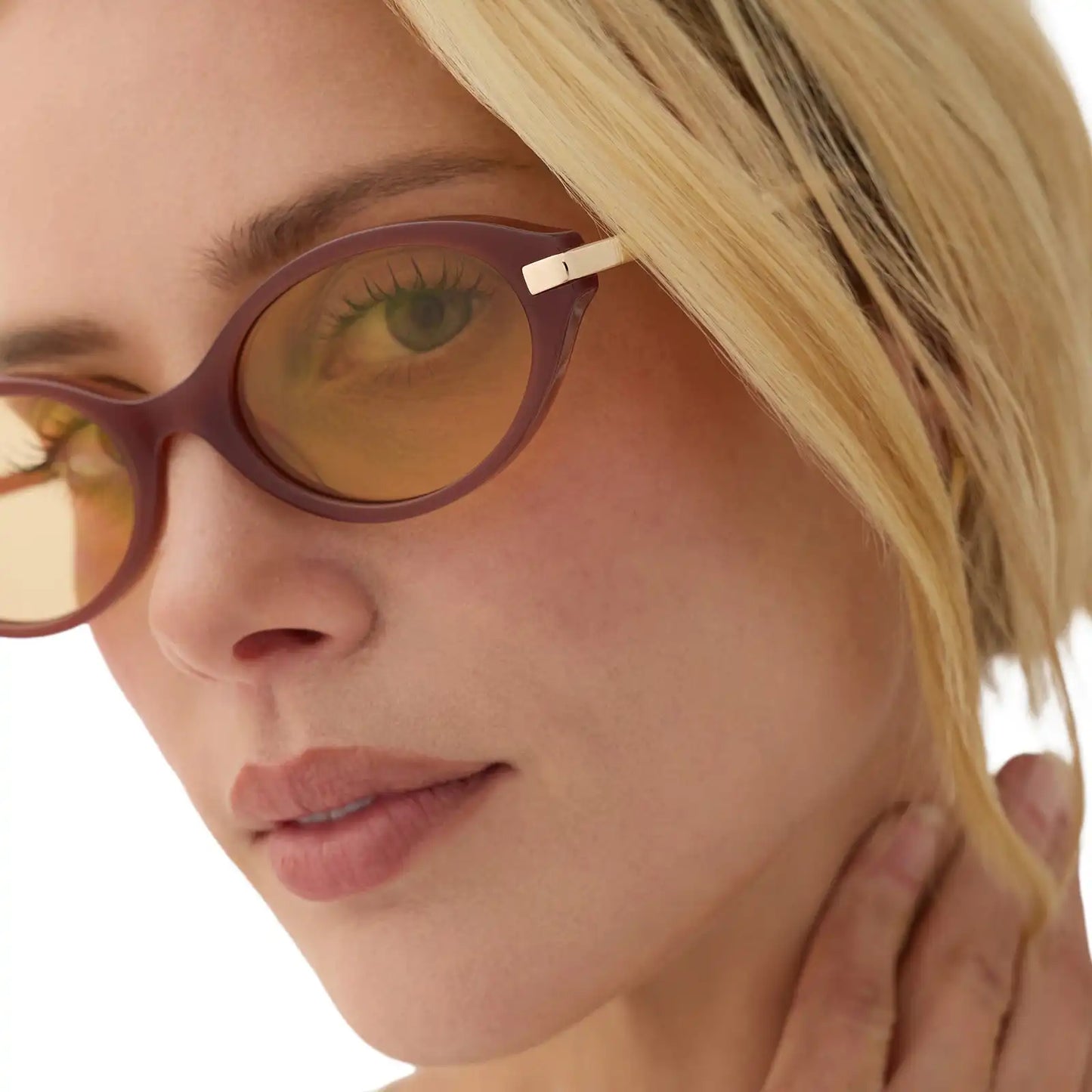 CLAUDINE - TERRACOTTA + CHAMPAGNE TINT + SUNGLASSES