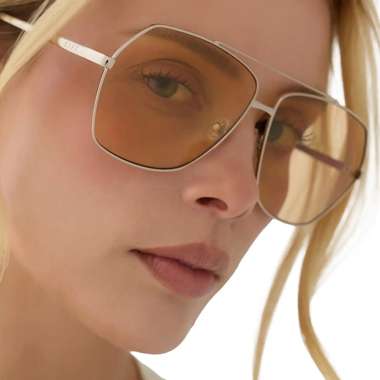 MAUDE - GOLD + CHAMPAGNE TINT + SUNGLASSES
