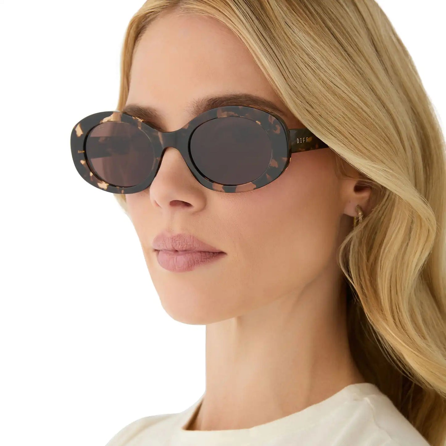 LAINEY - ESPRESSO TORTOISE + BROWN SUNGLASSES