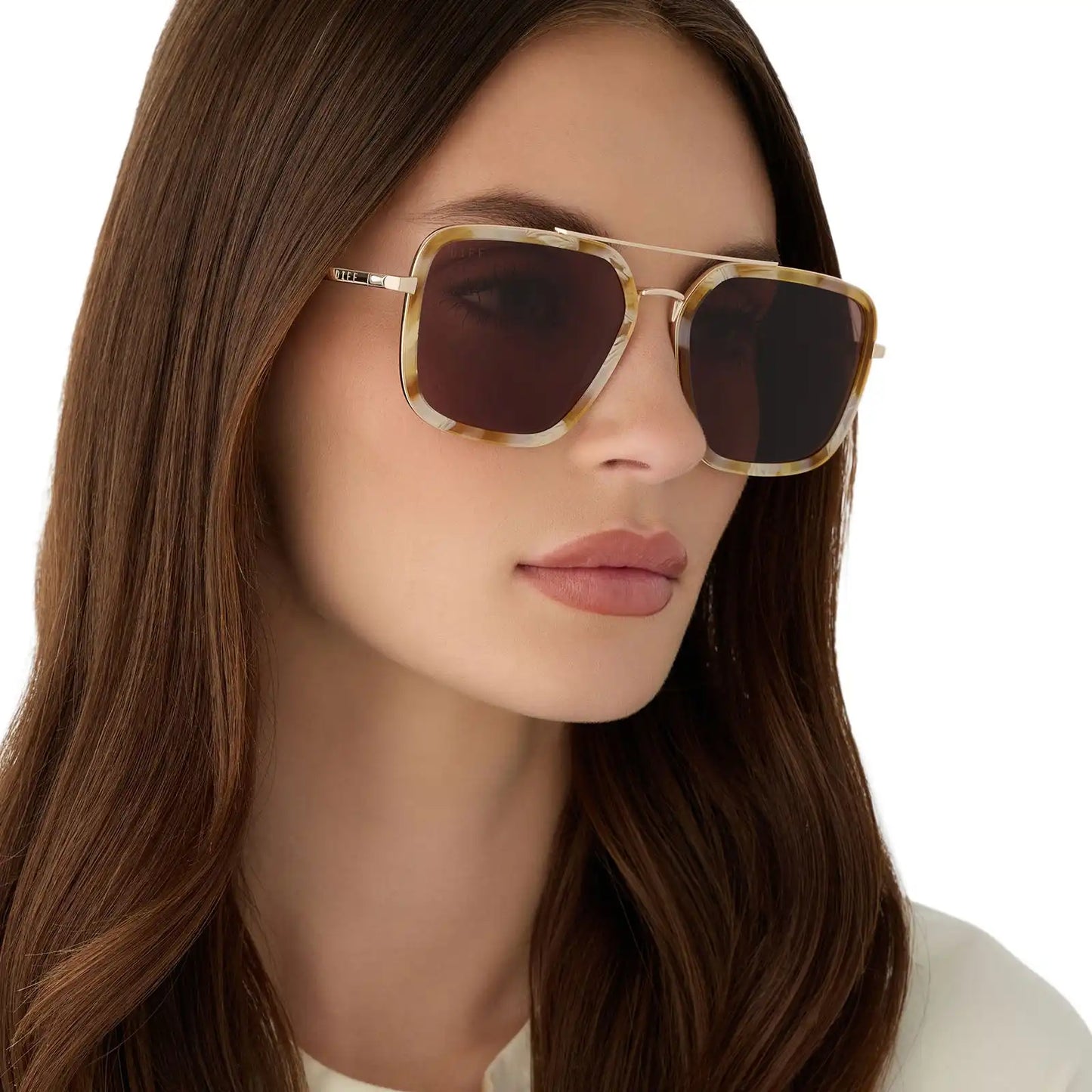 JORDAN - GILDED TORTOISE + BROWN + SUNGLASSES
