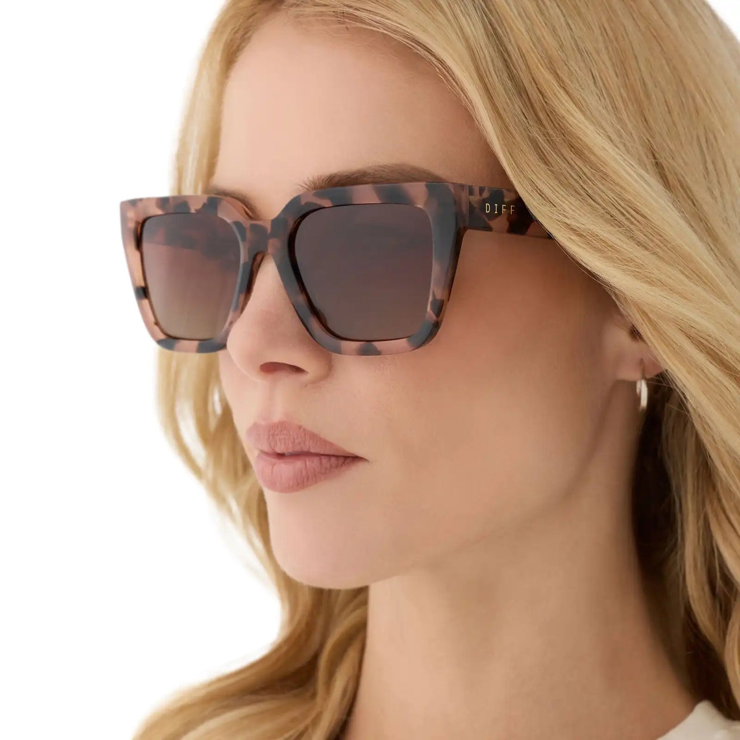 AMARA - HIMALAYAN TORTOISE + BROWN GRADIENT + POLARIZED SUNGLASSES