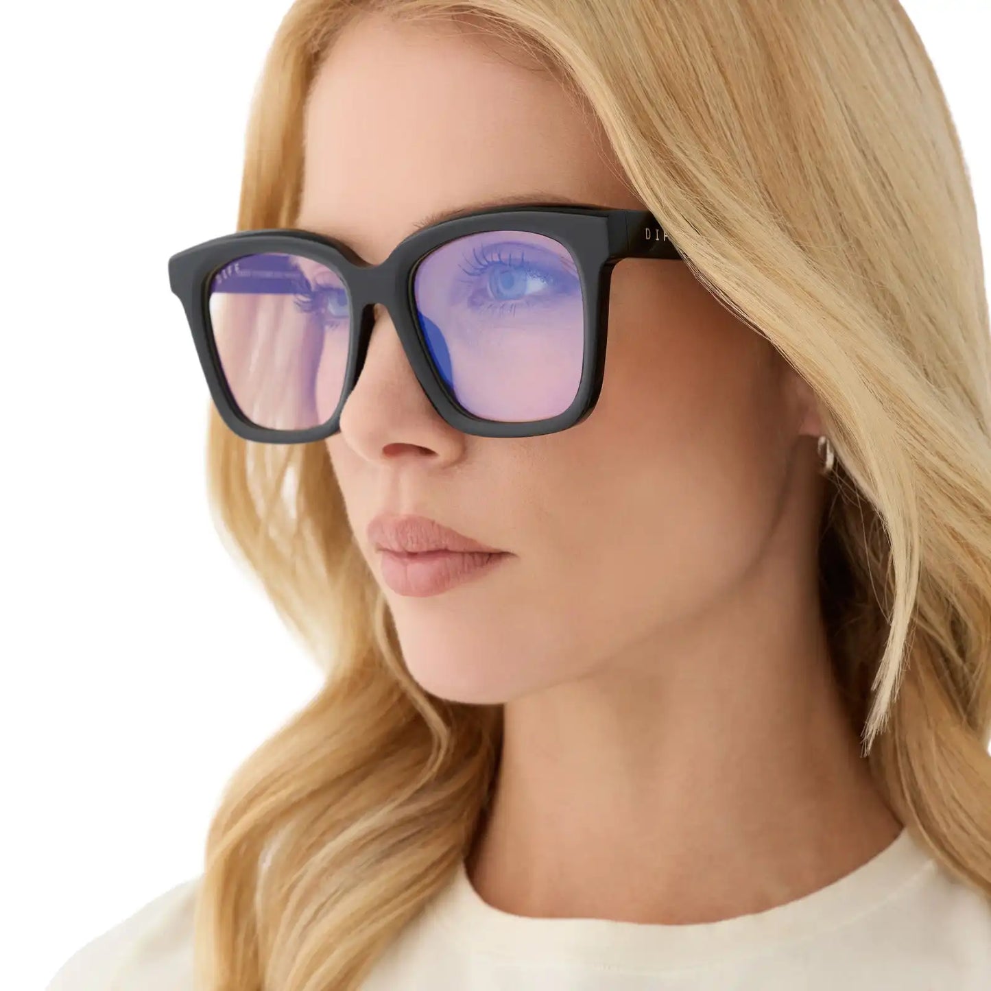 MEREDITH - BLACK + BLUE LIGHT GLASSES