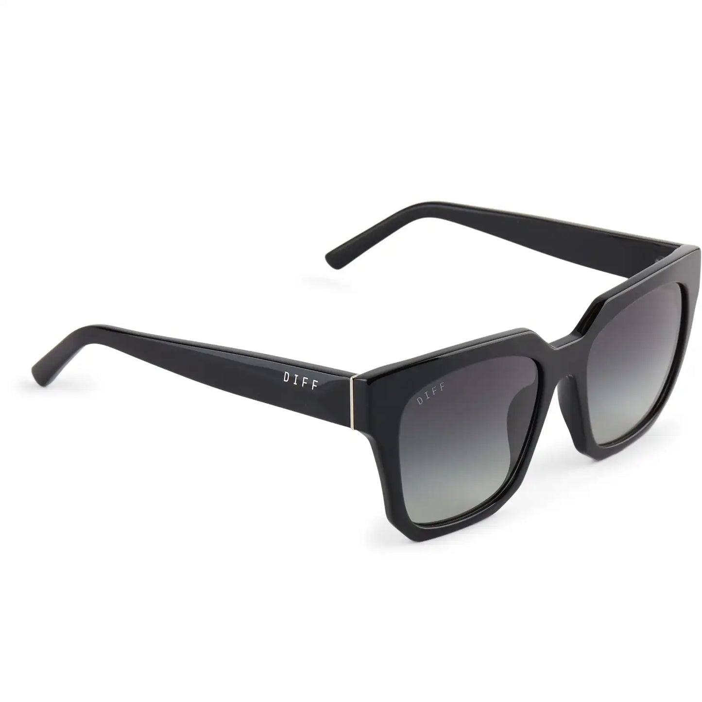 ARIANA - BLACK + GREY GRADIENT SUNGLASSES