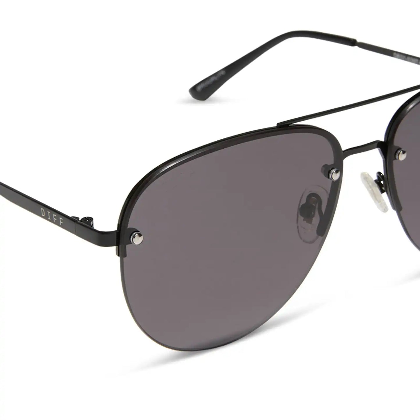 BROOKLYN - BLACK + GREY SUNGLASSES
