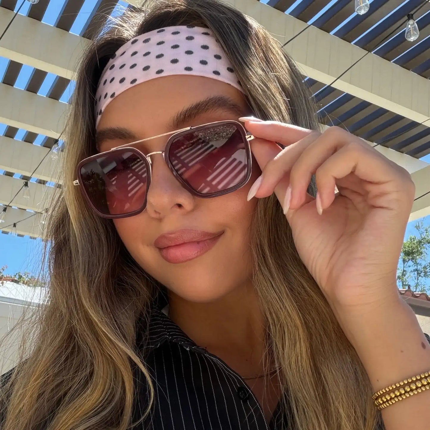 JORDAN - RUGBY RED + BURGUNDY GRADIENT SUNGLASSES