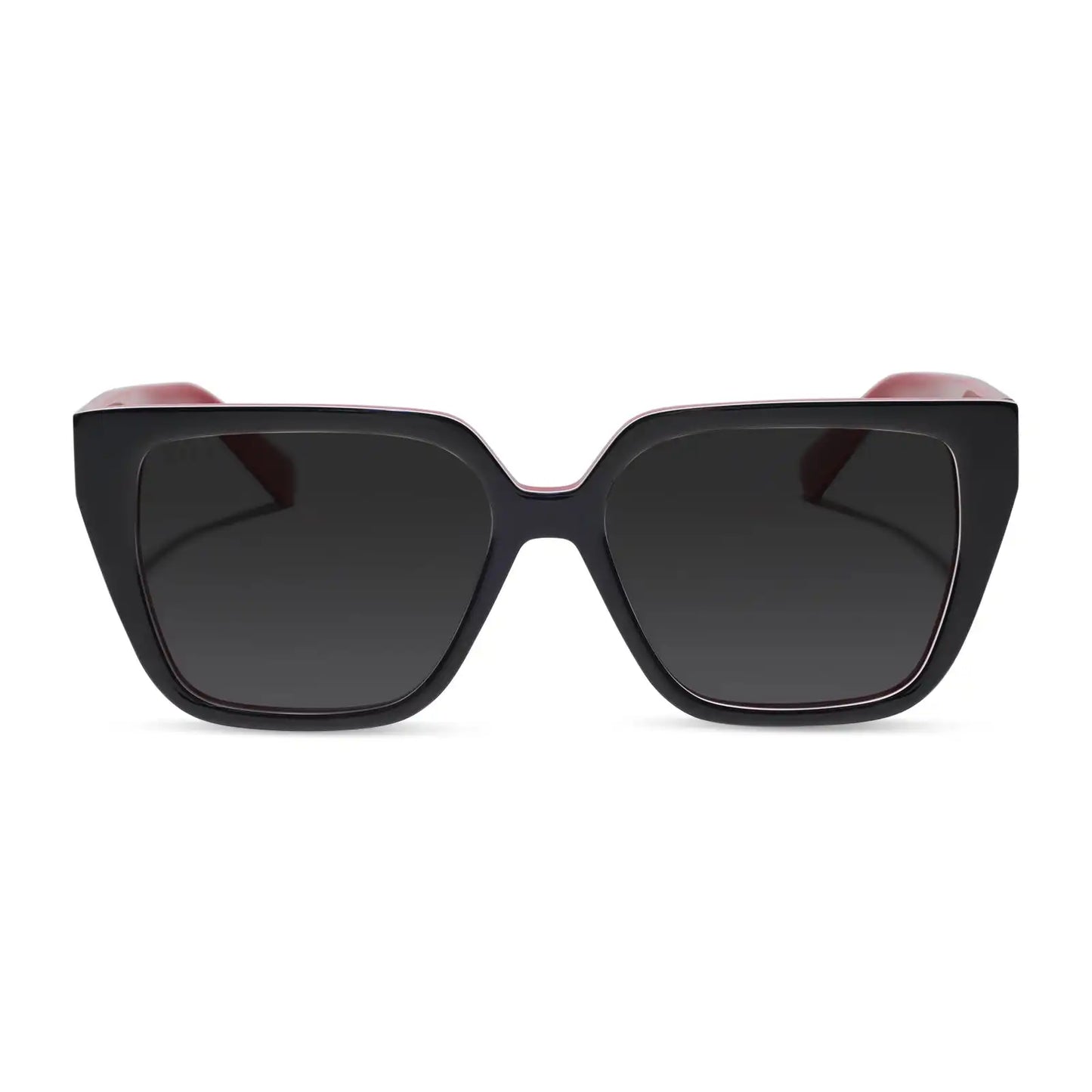 OLIVE - BLACK, WHITE & RED + GLASSES