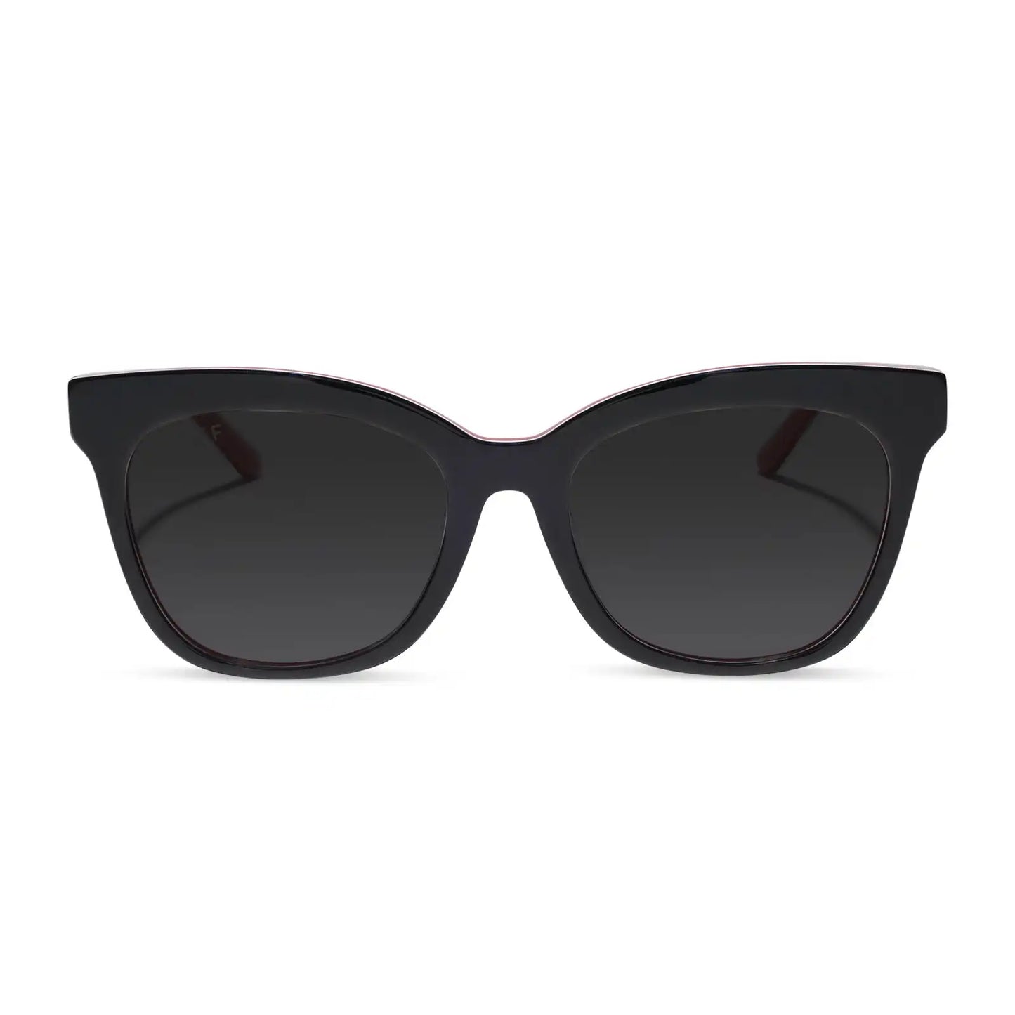 WINSTON - BLACK, WHITE & RED + GLASSES