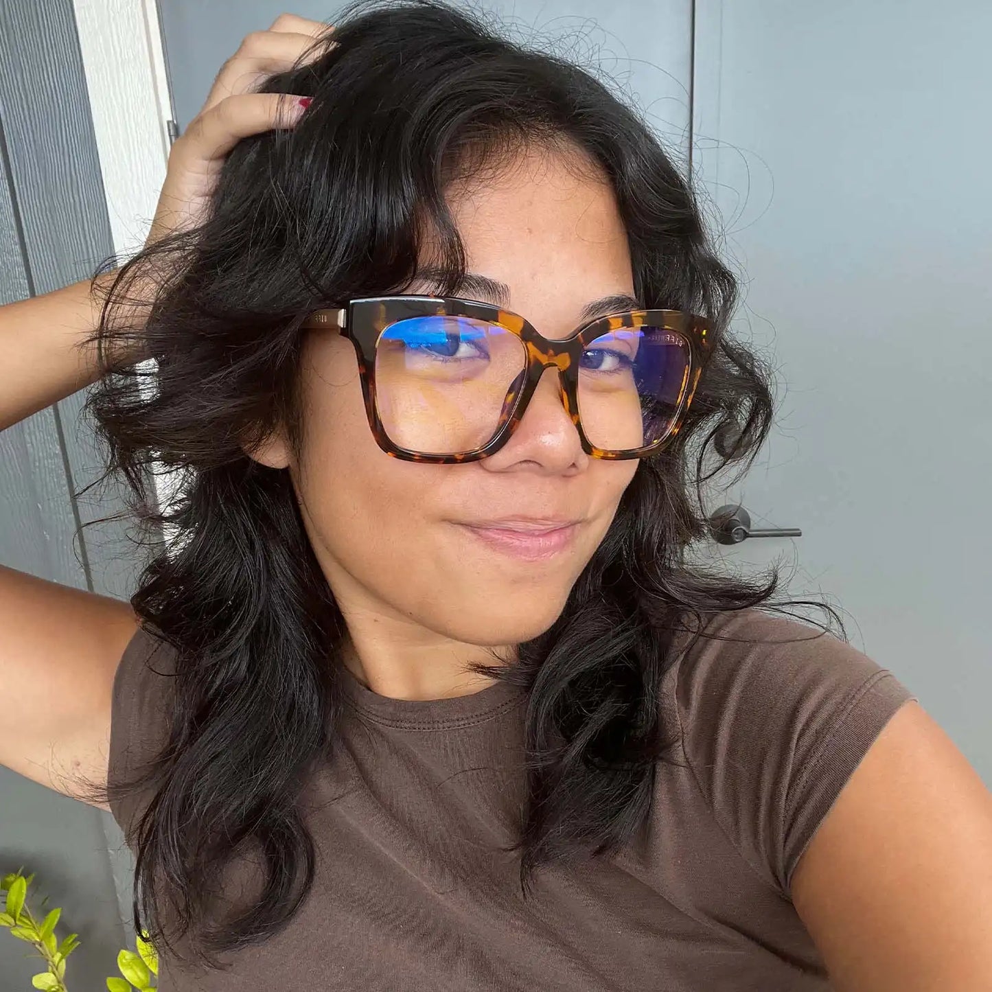 BELLA - TORTOISE + GLASSES