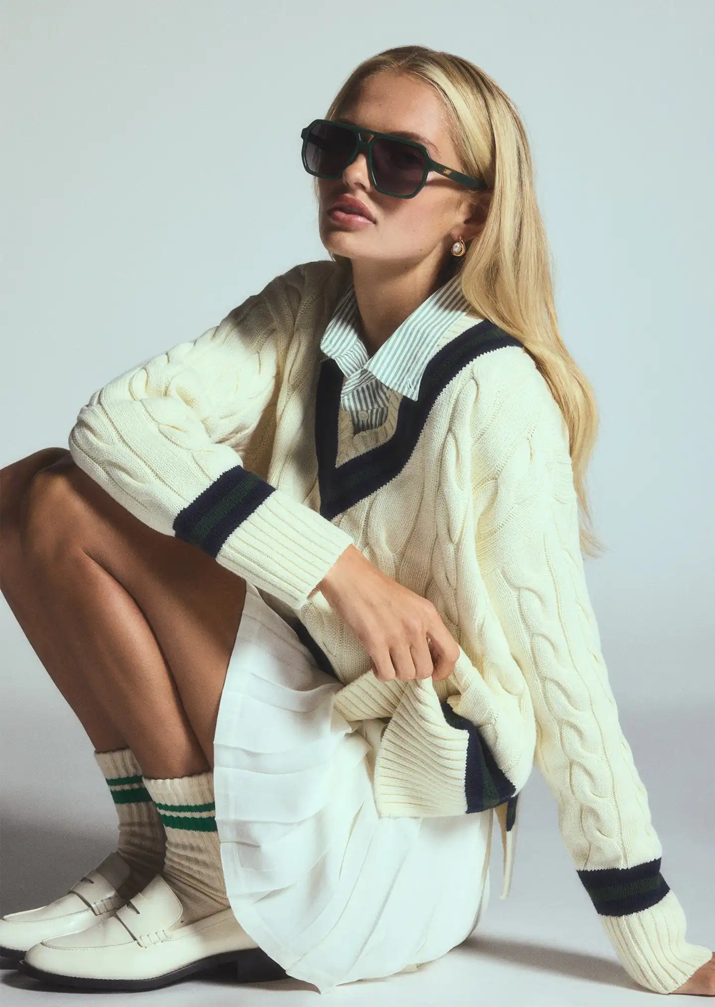 MEREDITH - CREAM TORTOISE + BLUE LIGHT GLASSES