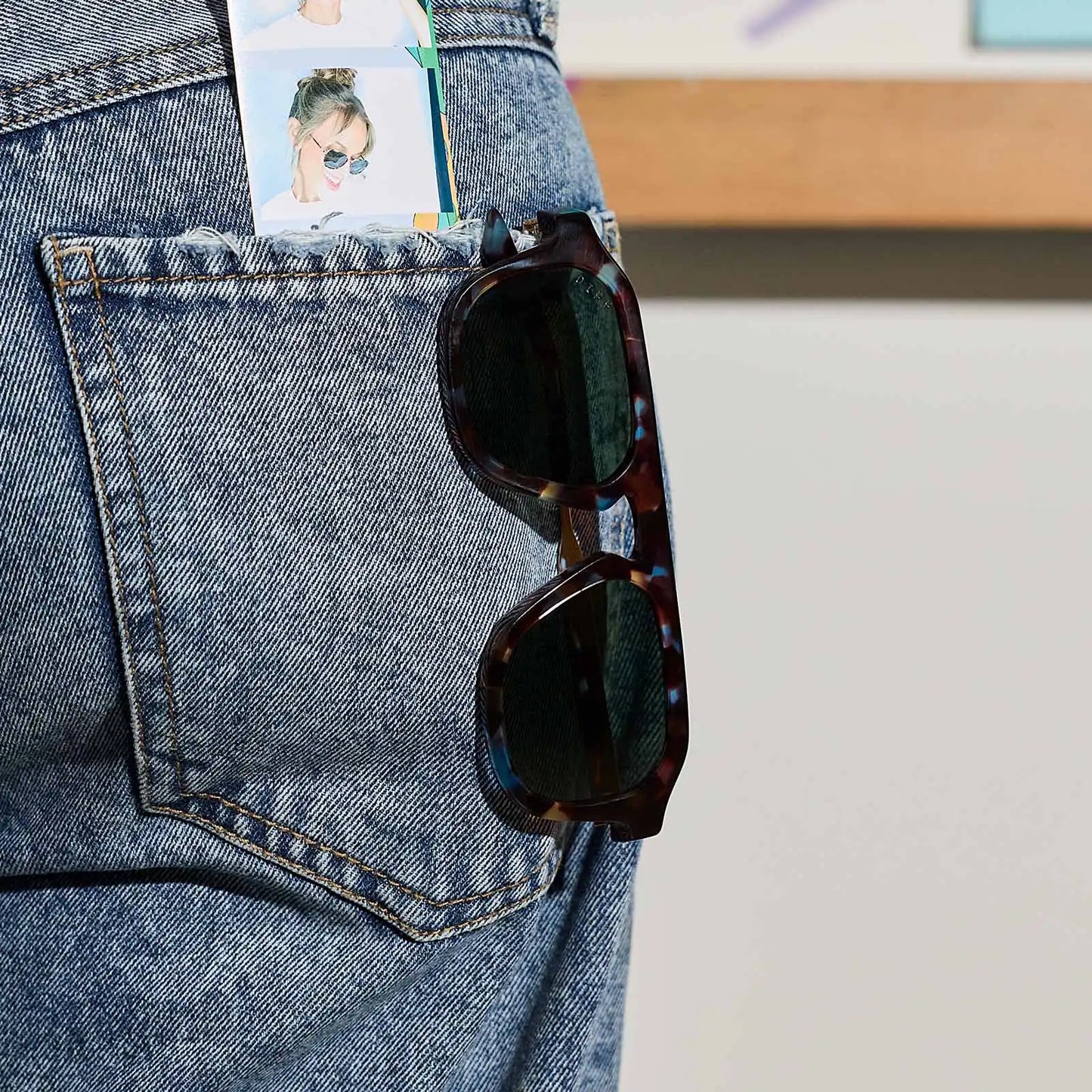 SIMS - BLUE COLOR POP + G15 + POLARIZED SUNGLASSES
