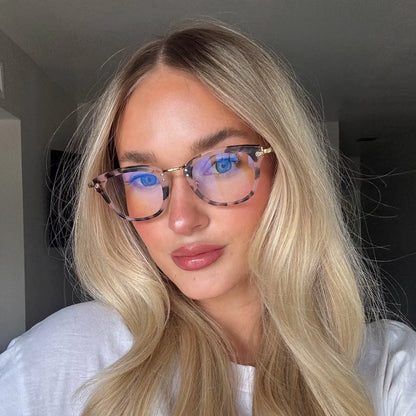 RUE - HIMALAYAN TORTOISE + BLUE LIGHT TECHNOLOGY GLASSES