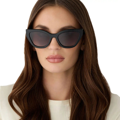 EMILY - BLACK + BROWN GRADIENT + POLARIZED SUNGLASSES