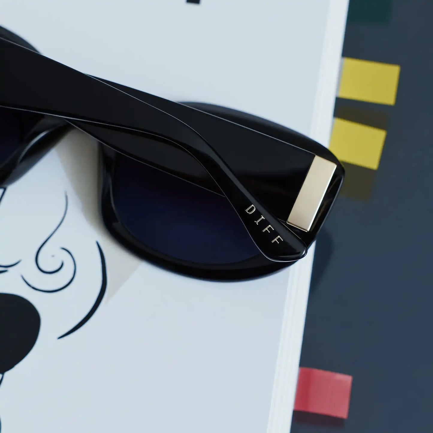 MIRANDA - BLACK + GLASSES