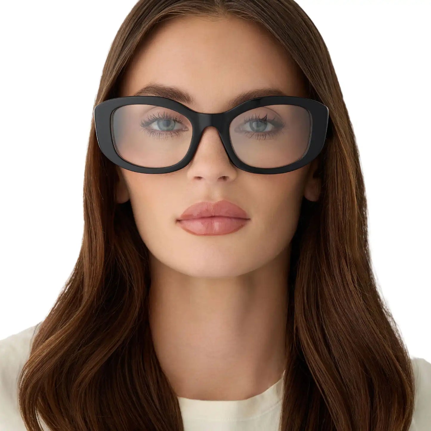 MIRANDA - BLACK + GLASSES