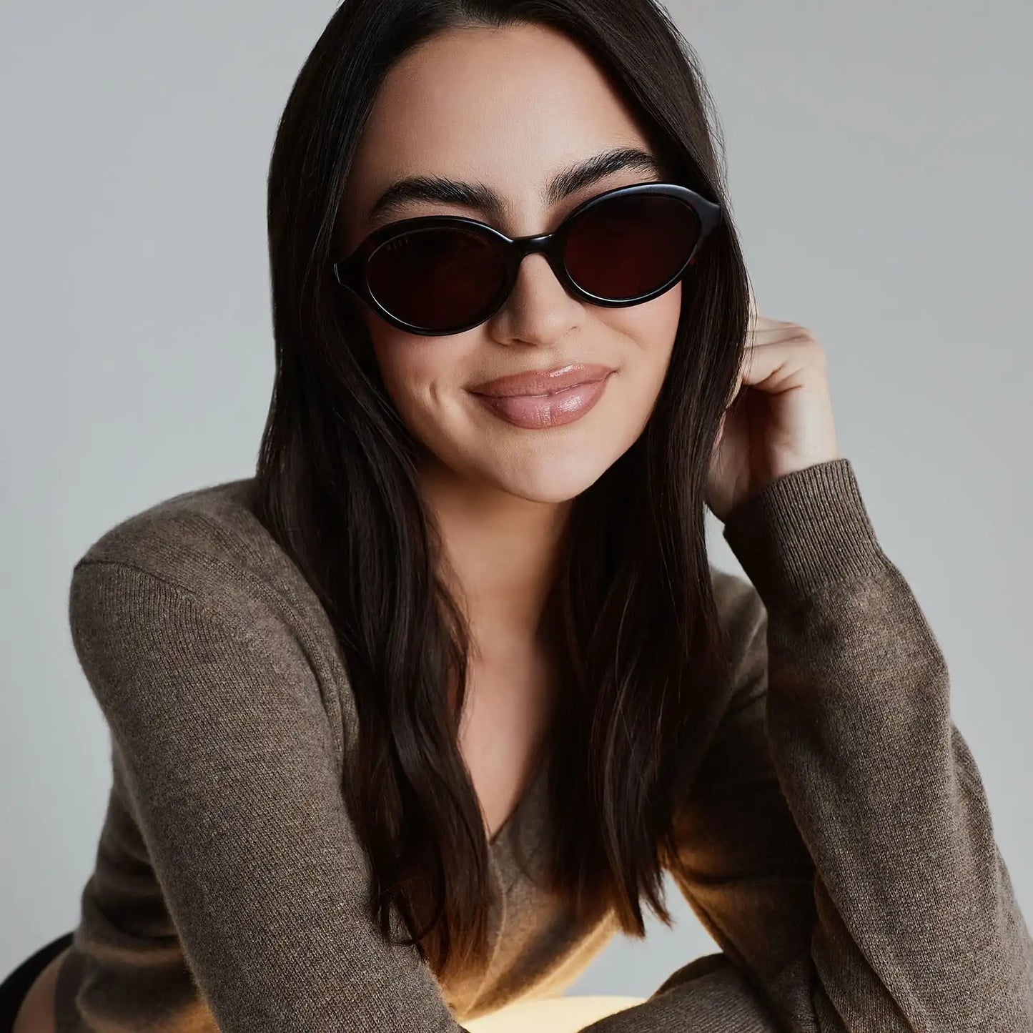 JULIA - CEDAR TORTOISE + BROWN SUNGLASSES