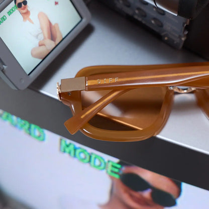 NAOMI - MANGO + CHAMPAGNE TINT SUNGLASSES
