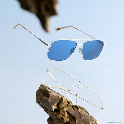BLUE SQUADRON - REBEL PILOT + WHITE + GLASSES