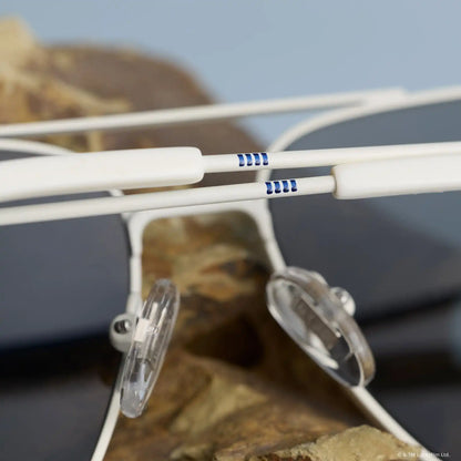 BLUE SQUADRON - REBEL PILOT + WHITE + BLUE MIRROR SUNGLASSES
