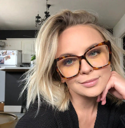 BECKY II - CREAM TORTOISE + GLASSES