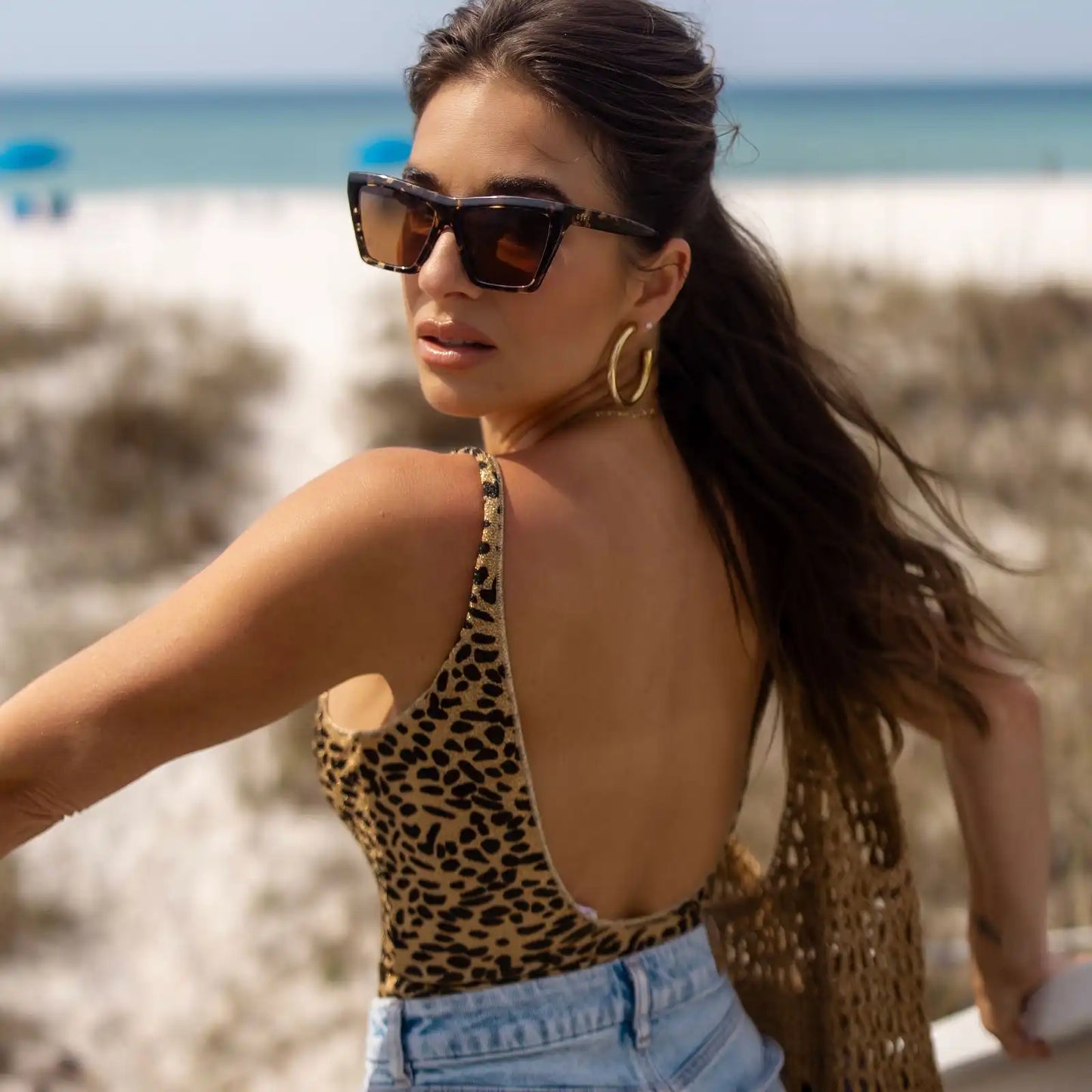 VIVI - ESPRESSO TORTOISE + BROWN SUNGLASSES