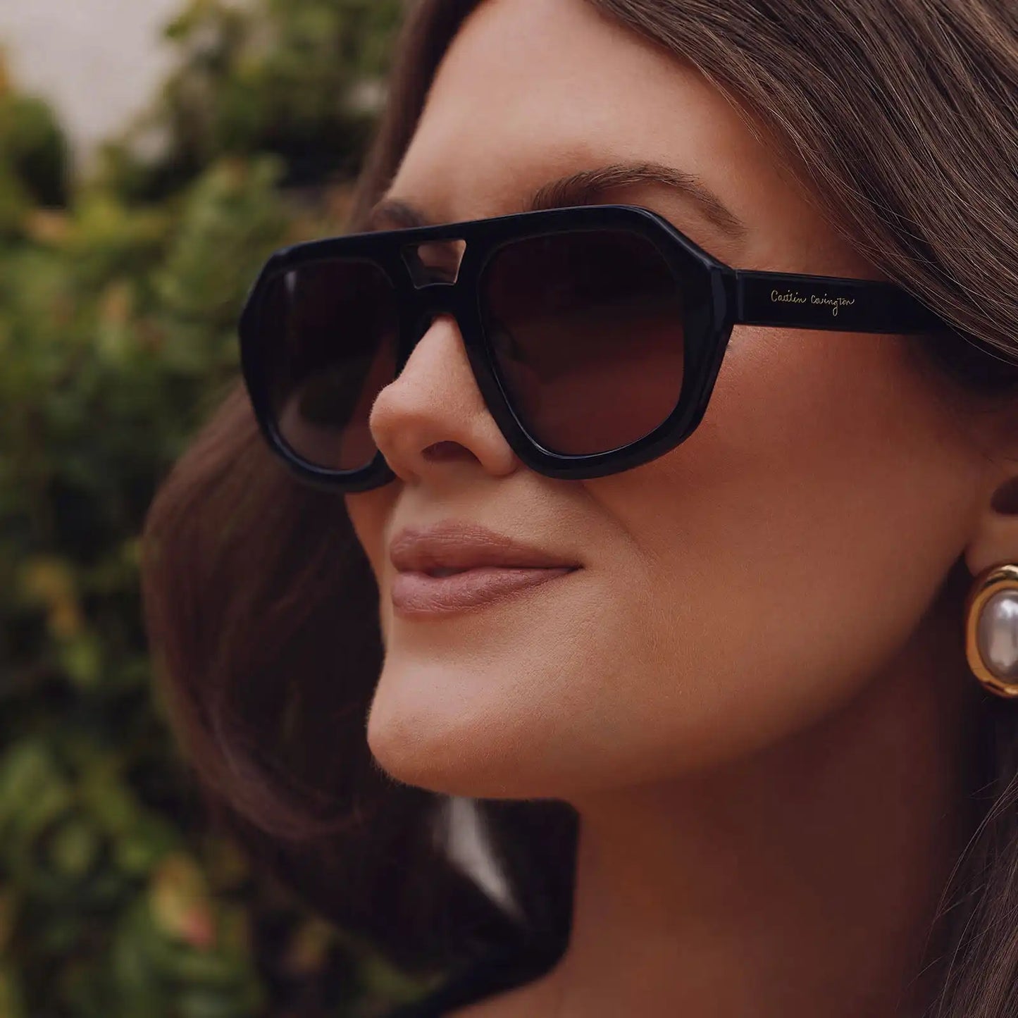 COLLINS - BLACK + BROWN GRADIENT + POLARIZED SUNGLASSES