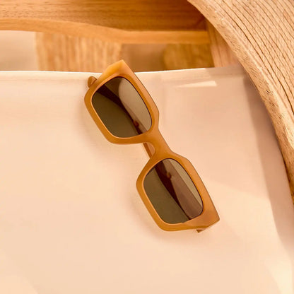 SOLANA - CARAMEL + G15 + POLARIZED SUNGLASSES
