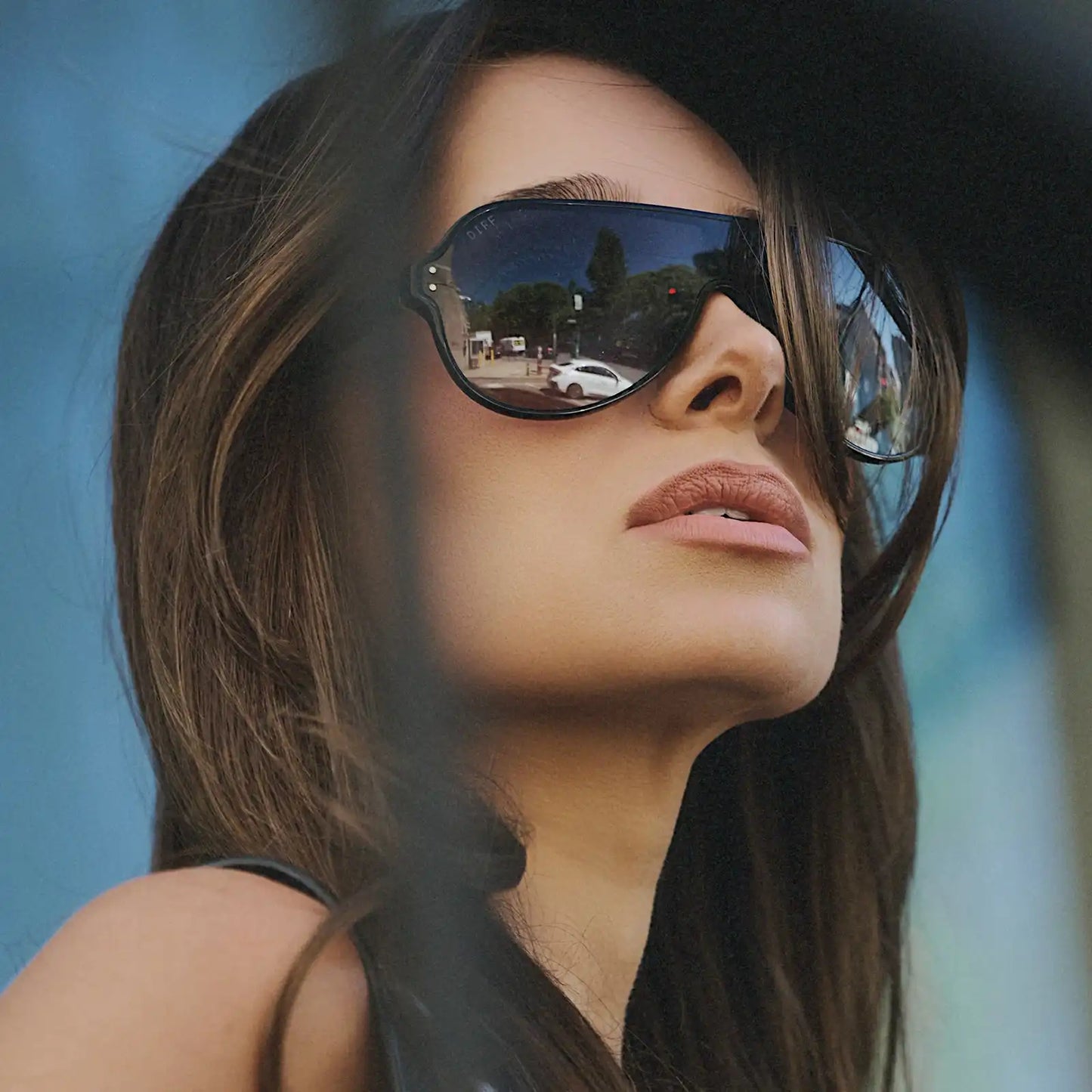THE DOWNTOWN - BLACK + GREY GRADIENT + SUNGLASSES