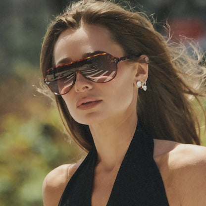 THE DOWNTOWN - TORTOISE + BROWN GRADIENT + SUNGLASSES