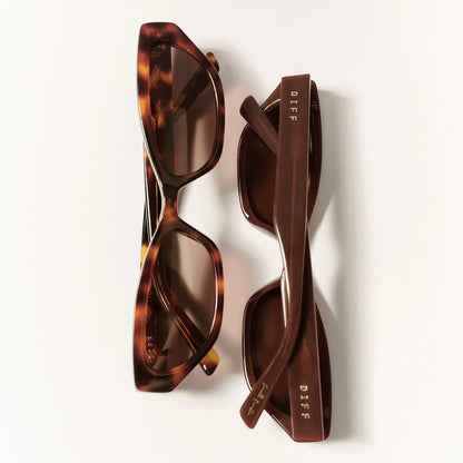 THE TRIBECA - TORTOISE + BROWN + SUNGLASSES