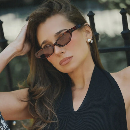 THE TRIBECA - TORTOISE + BROWN + SUNGLASSES