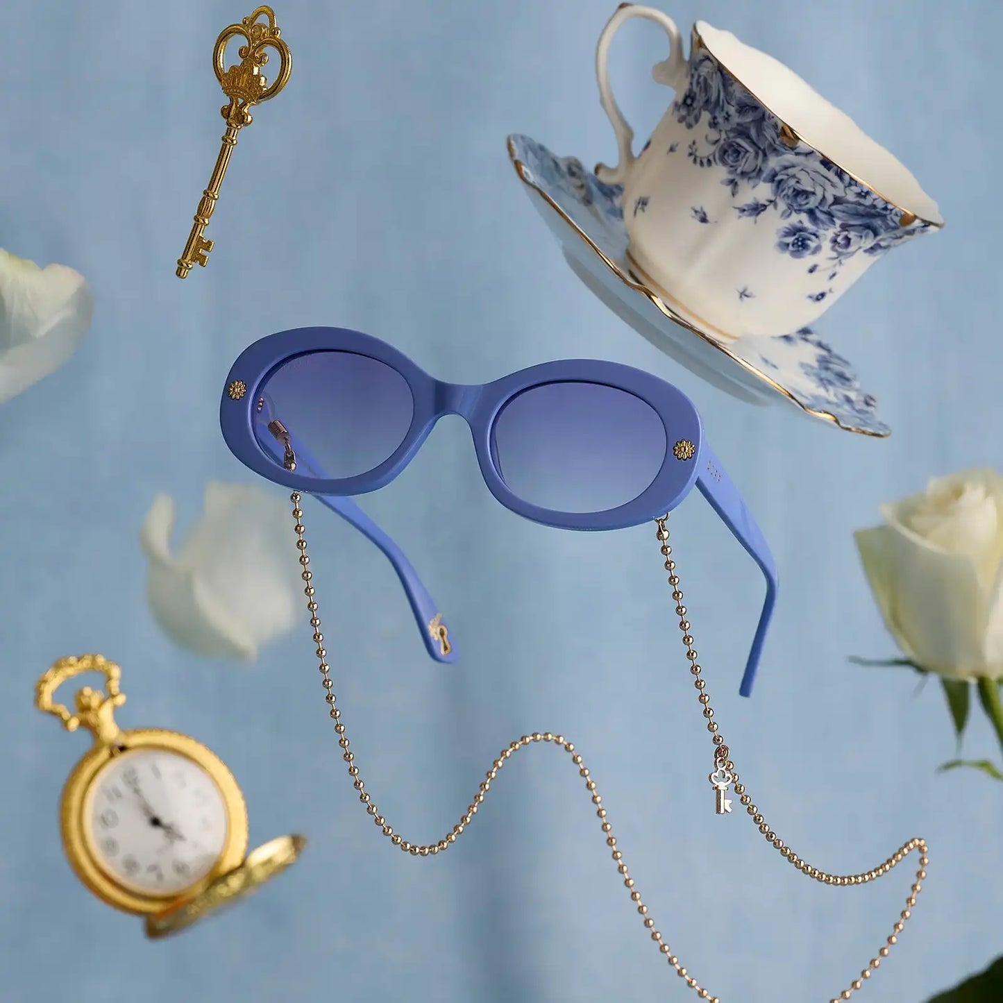 ALICE - PERIWINKLE + PERIWINKLE GRADIENT + SUNGLASSES