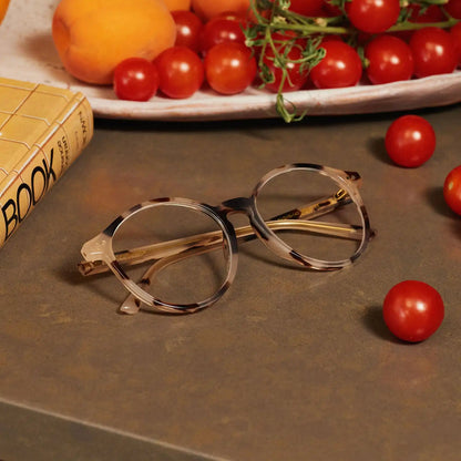 JOANIE - CREAM TORTOISE + GLASSES