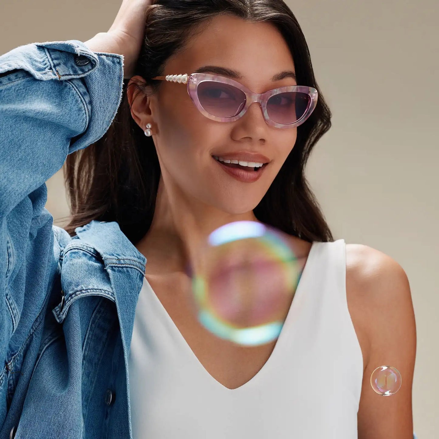 ARIEL 3.0 - PINK + WINE GRADIENT + SUNGLASSES
