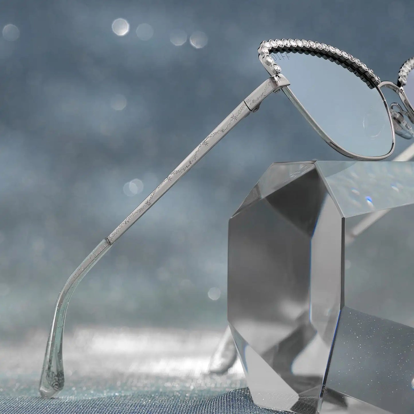 CINDERELLA 2.0 - SILVER + GREY GRADIENT SILVER FLASH + SUNGLASSES