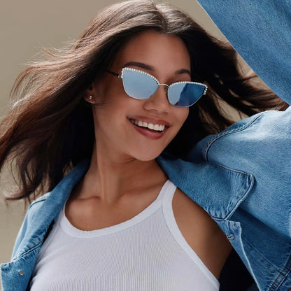 CINDERELLA 2.0 - SILVER + GREY GRADIENT SILVER FLASH + SUNGLASSES