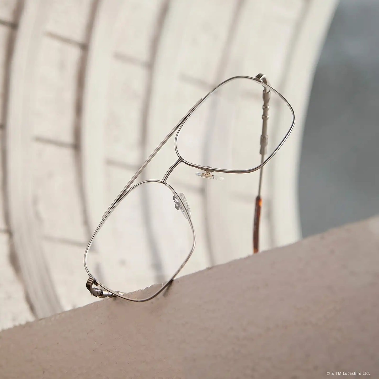 HAN SOLO™ 2.0 - BRUSHED DARK BLASTER GREY METAL + GLASSES