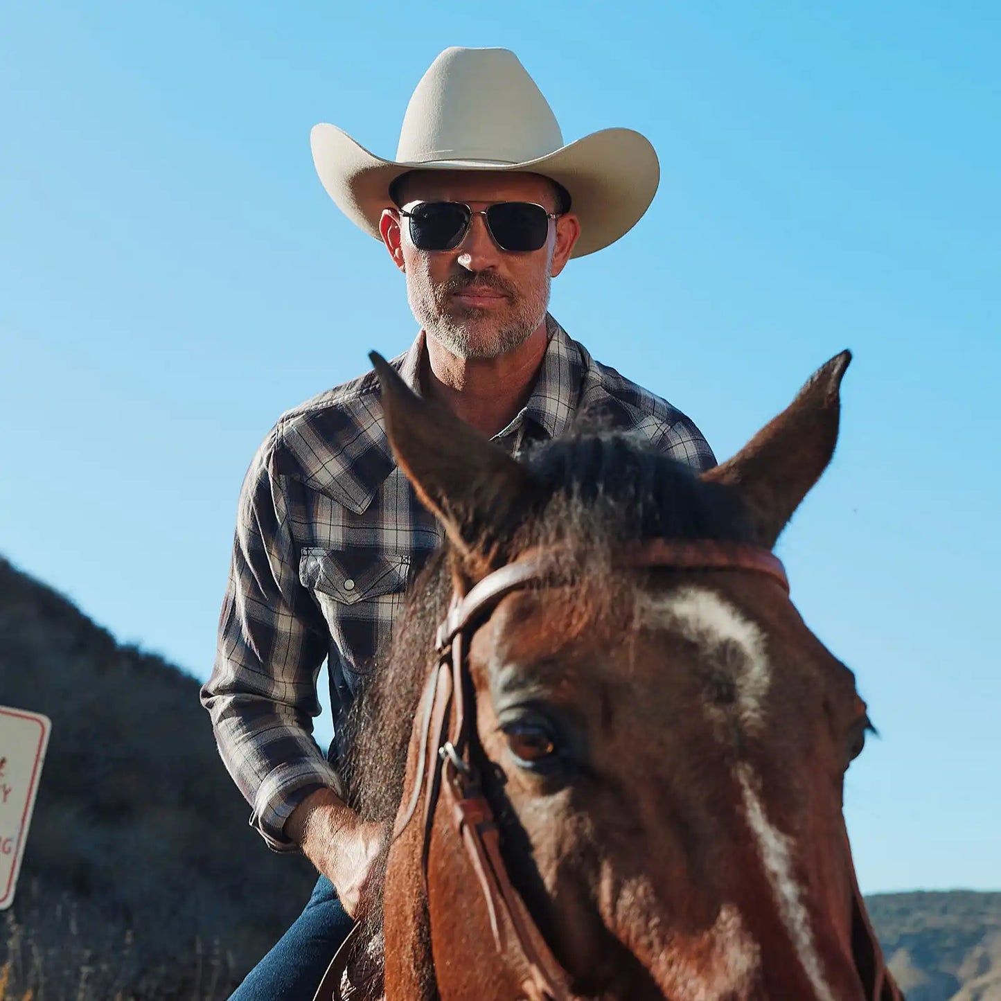 RIP WHEELER - BIG SKY SILVER + GREY + POLARIZED SUNGLASSES