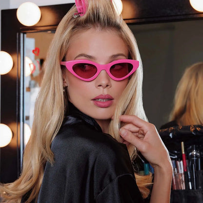 EMILY CAT EYE - PARISIAN PINK + MACARON PINK SUNGLASSES