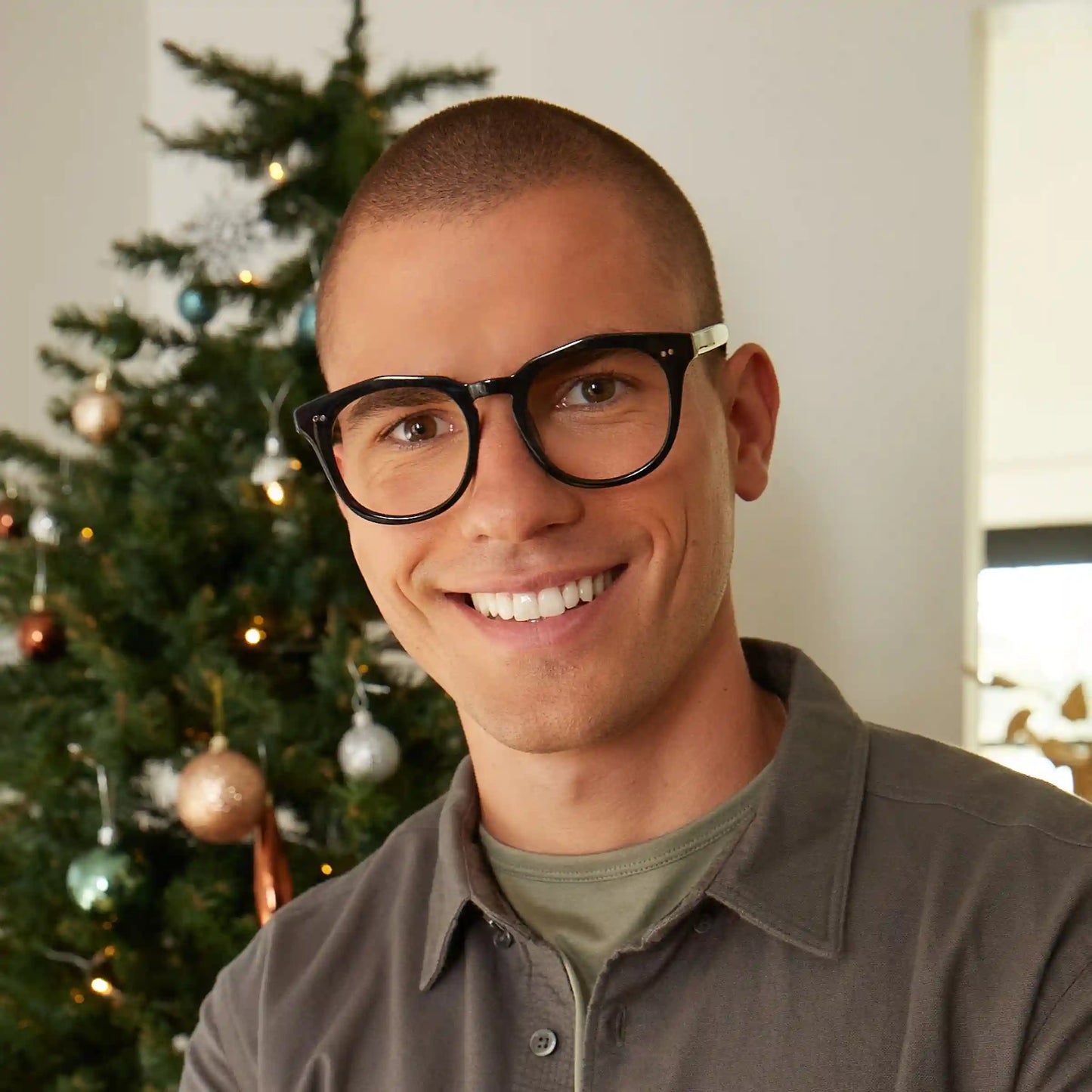 WESTON - BLACK + GLASSES