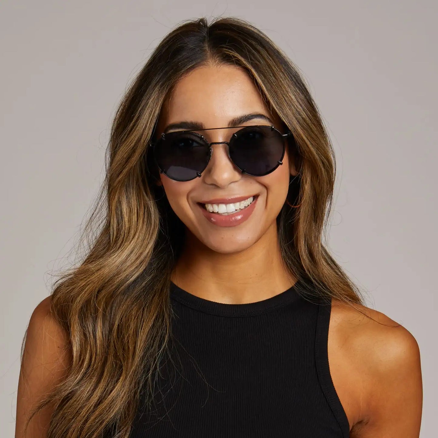 RAVENCLAW™ - SCHOLARLY MATTE BLACK + TWILIGHT BLUE SUNGLASSES