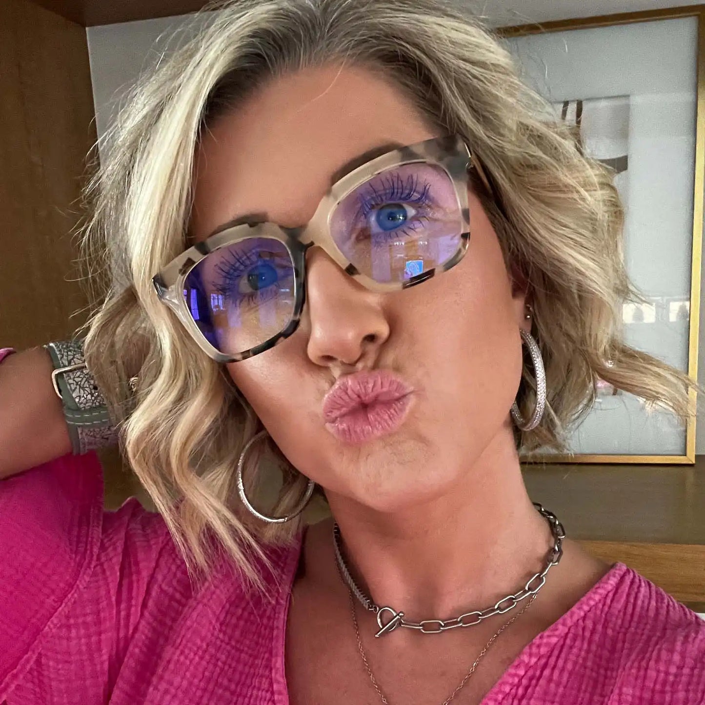 BELLA XS - CREAM TORTOISE + GLASSES