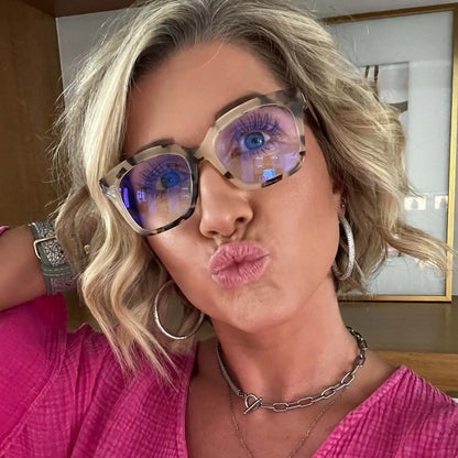 BELLA XS - CREAM TORTOISE + GLASSES
