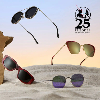 ANAKIN™ - PODRACER™ + GALACTIC BRUSHED SILVER + SPACE GRAY + POLARIZED SUNGLASSES