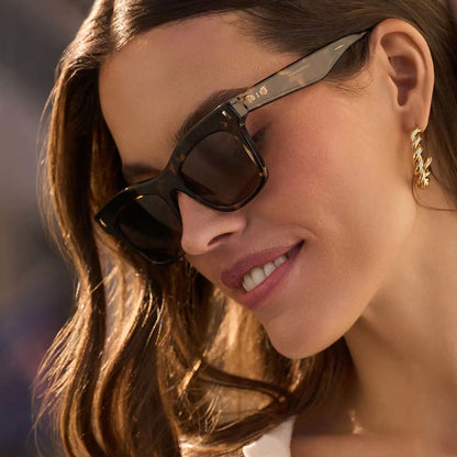 BRADLEY - ESPRESSO TORTOISE + BROWN GRADIENT + POLARIZED SUNGLASSES
